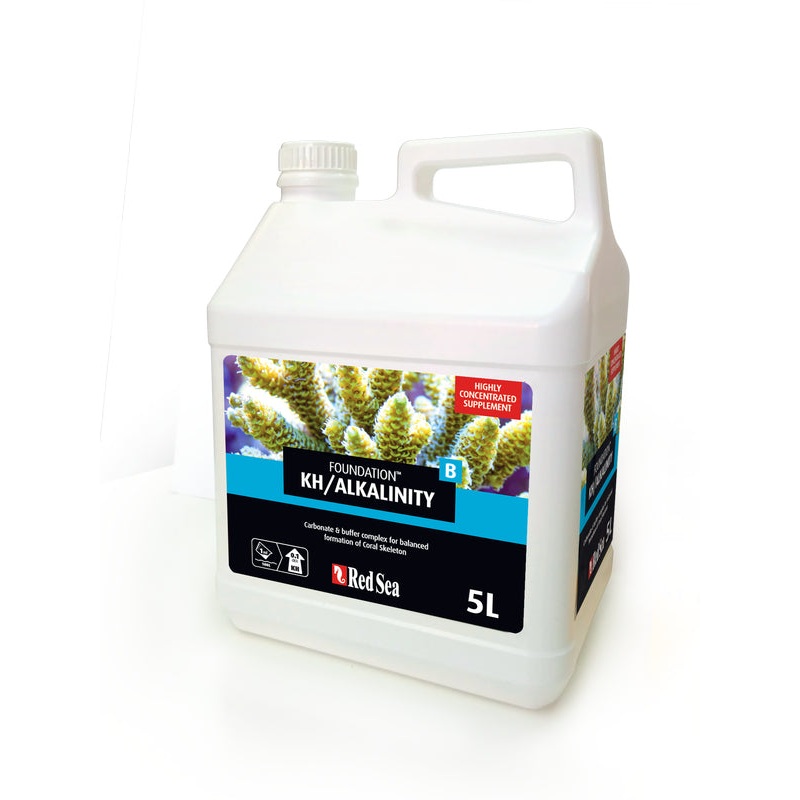 Red Sea Reef Foundation B (Alk) 5L  Stabilit Optimale de lAlcalinit pour Aquariums Rcifaux