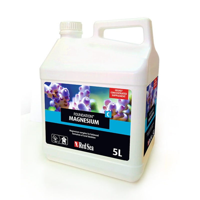 Red Sea Reef Foundation C (Mg) 5L  Stabilisateur de Magnsium pour Aquariums Rcifaux