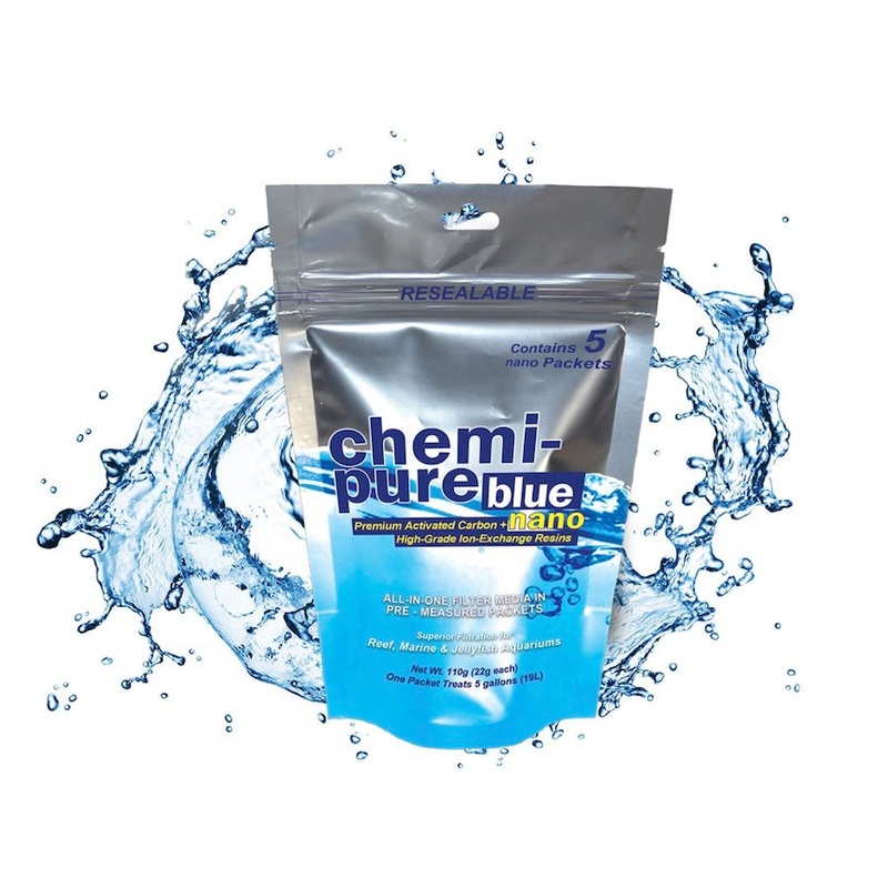 Boyd Chemi-Pure Blue Nano Pack - 5 units  Filtration Haute Performance pour Nano Aquariums
