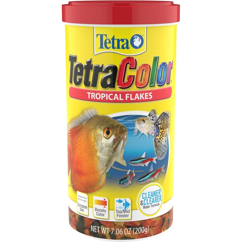 Tetra Color Flocons Tropicales 2.2oz-62g