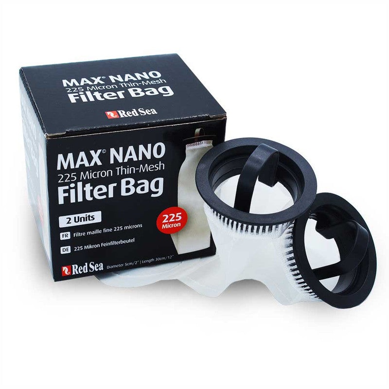 Red Sea Max-Nano 225 Micron  Chaussette de Filtration Fine (2 Pack)