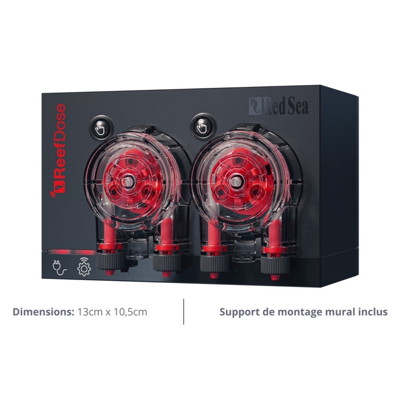 Red Sea ReefDose Doseurs 2 Pompes  Dosage Prcis pour Aquariums Rcifaux