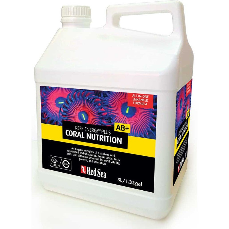 Red Sea Reef Energy Plus AB+ 5L  Alimentation et Booster de Croissance Coraux