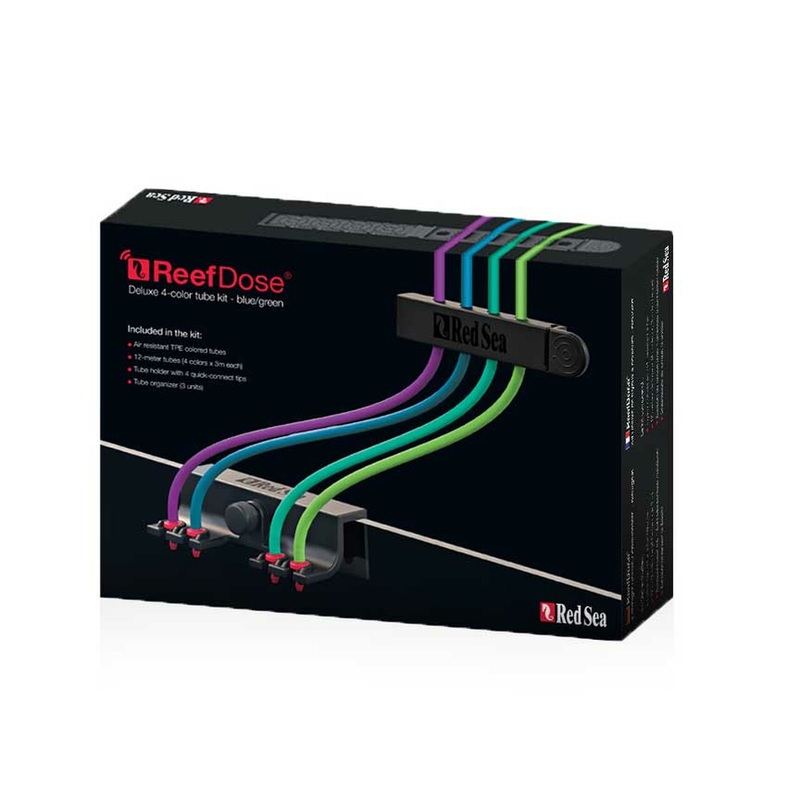ReefDose Deluxe 4-Couleur Tube Kit (Bleu/Vert)  Tubes de Dosage Prcis pour Aquariums