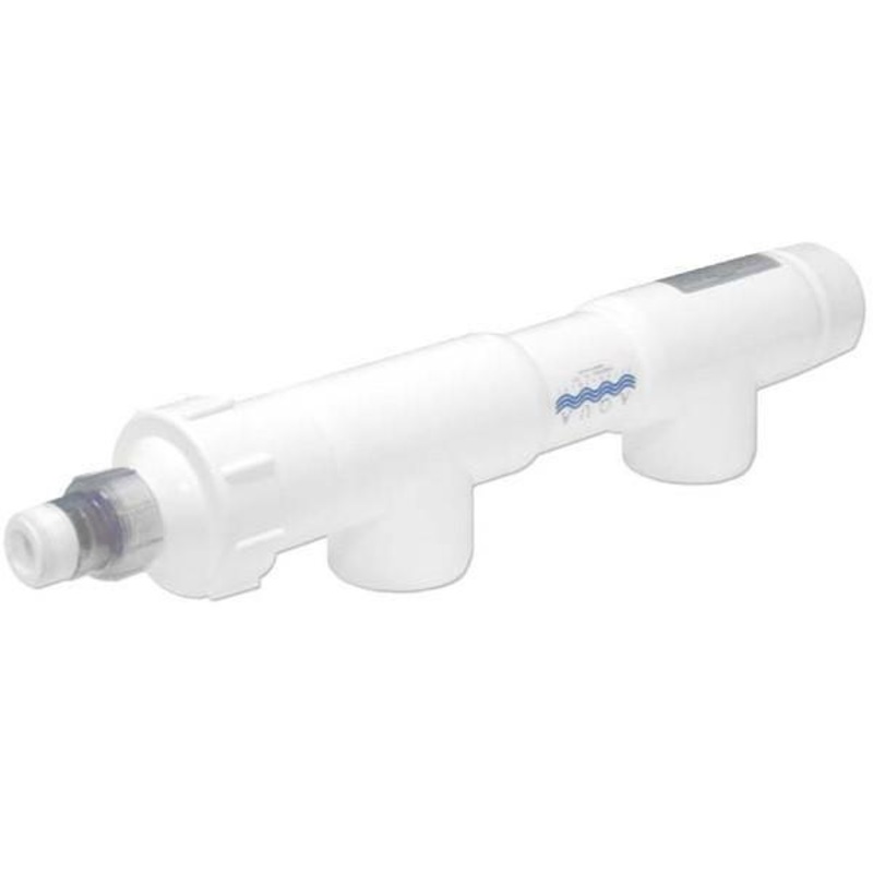 Aqua UV Classic 25 Watt Unit, 2" Inlet/Outlet, White