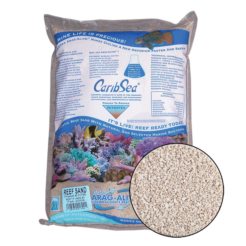 CaribSea Arag-vivant ! Sable de rcif de qualit spciale  10 lb