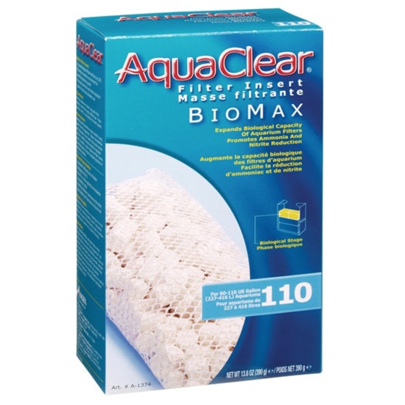 AquaClear Masse filtrante Bio Max pour 110-500, 390 g (13,8 oz)