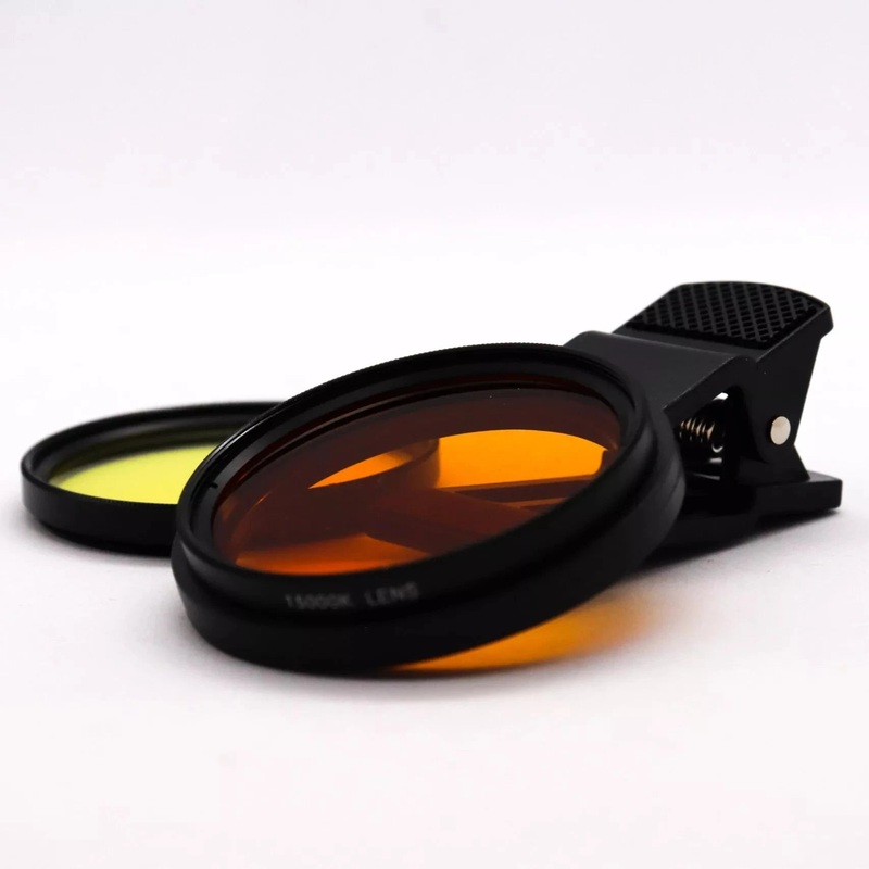 Reef Casa Foto Orange Camera Lens Filter - Filtre dobjectif pour photographie daquarium