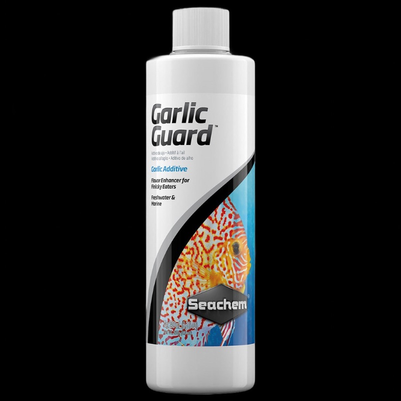 Seachem Garlic Guard  Stimulant dApptit Naturel pour Poissons