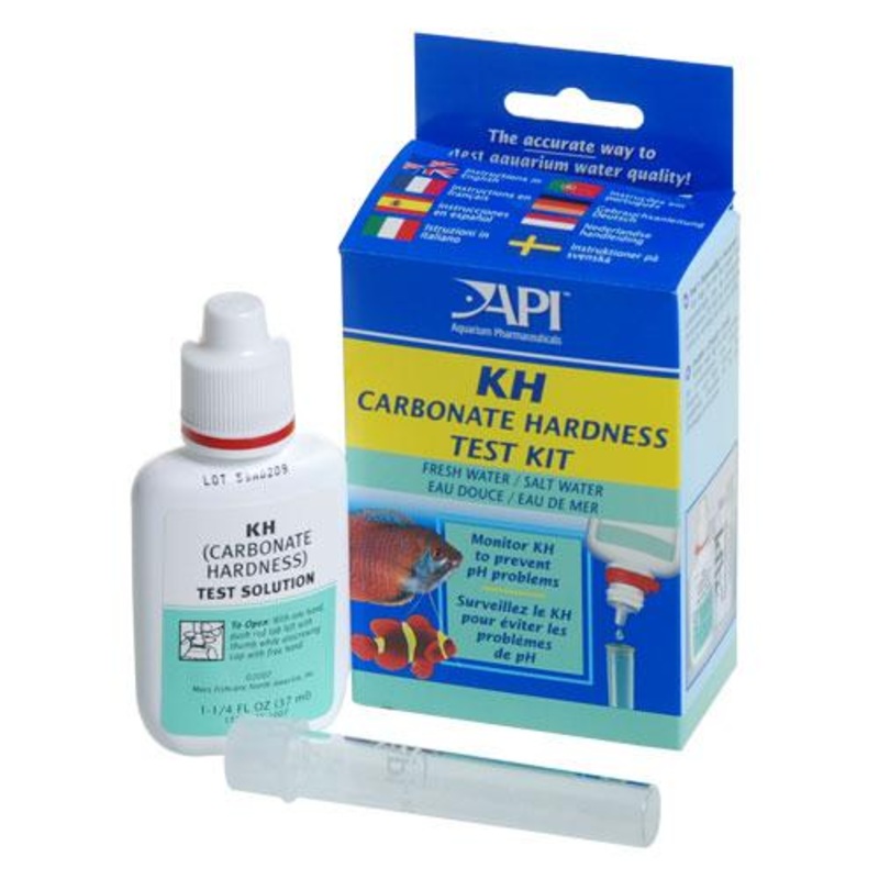 API KH-TEST KIT EAU DOUCE ET EAU SALE DURET CARBONAT