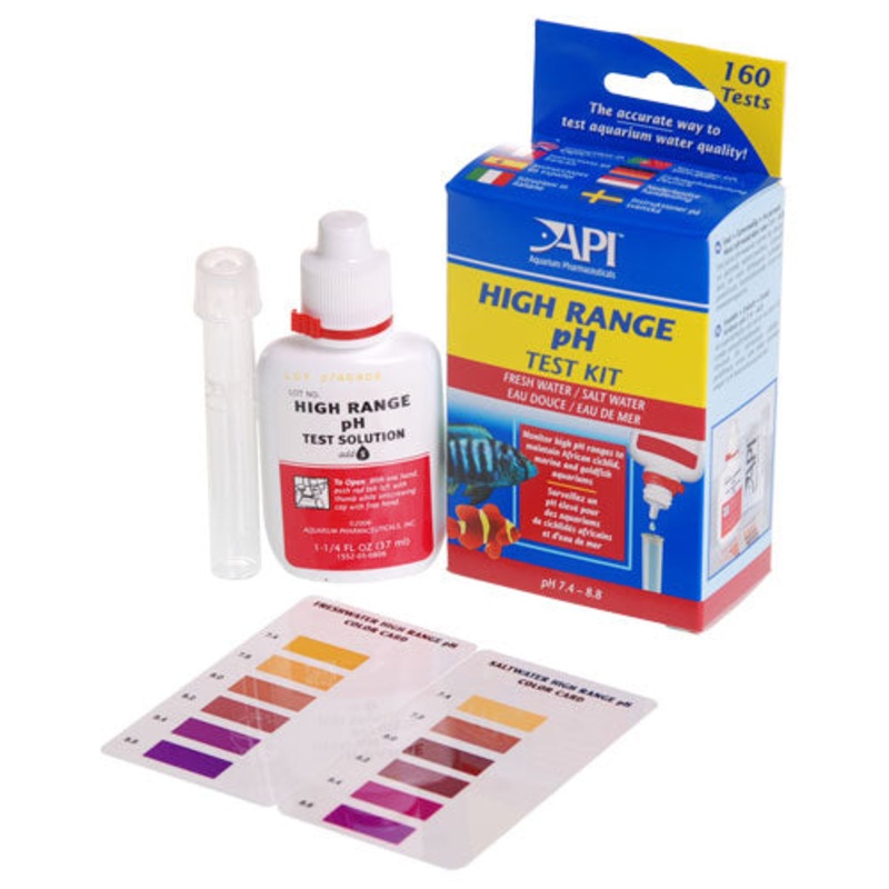 API TEST KIT pH MINI HIGH RANGE (Elev)