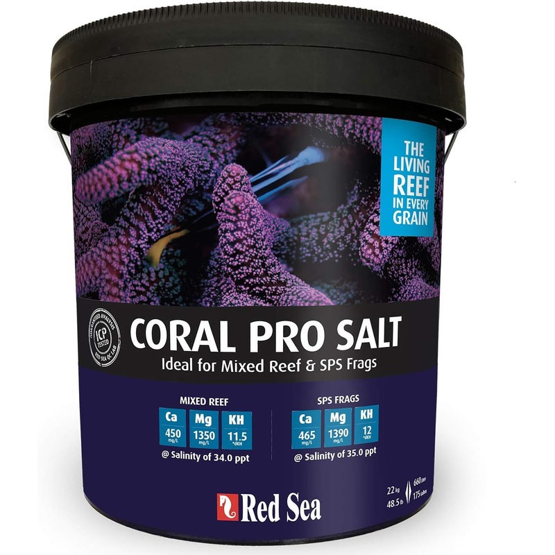 Red Sea Coral Pro Salt 175gal  Formule Optimise pour la Croissance des Coraux