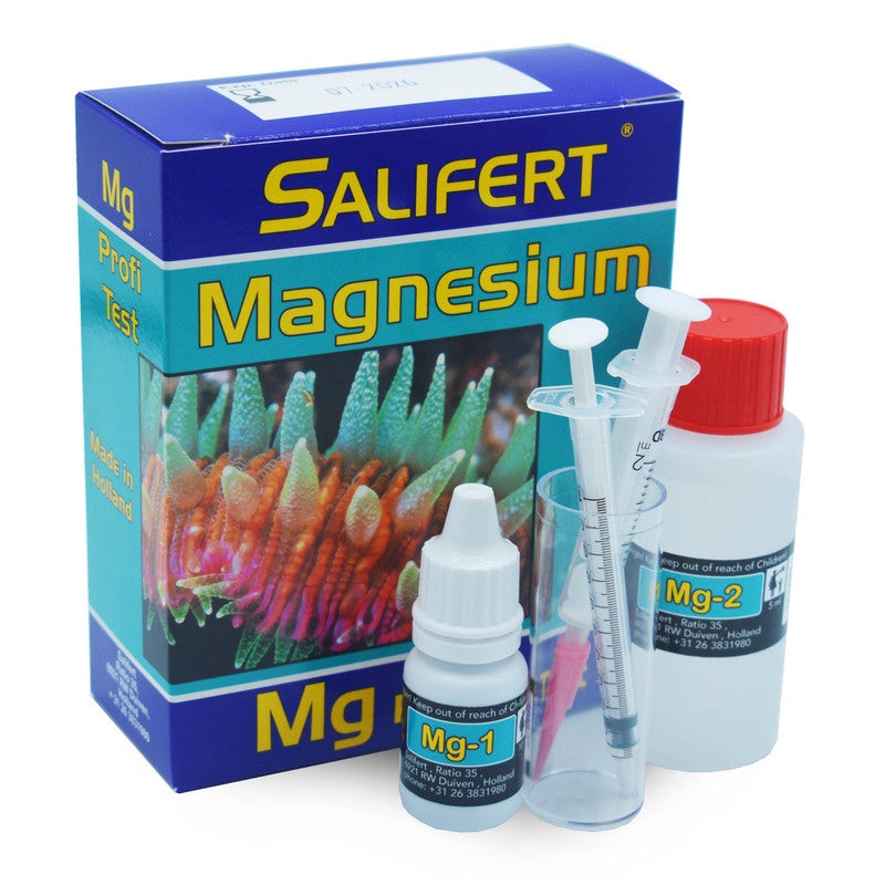 Salifert Magnesium Test Kit - Prcision pour un rcif quilibr