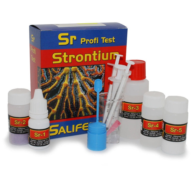Salifert Strontium Test Kit - Prcision pour surveiller le strontium rcifal