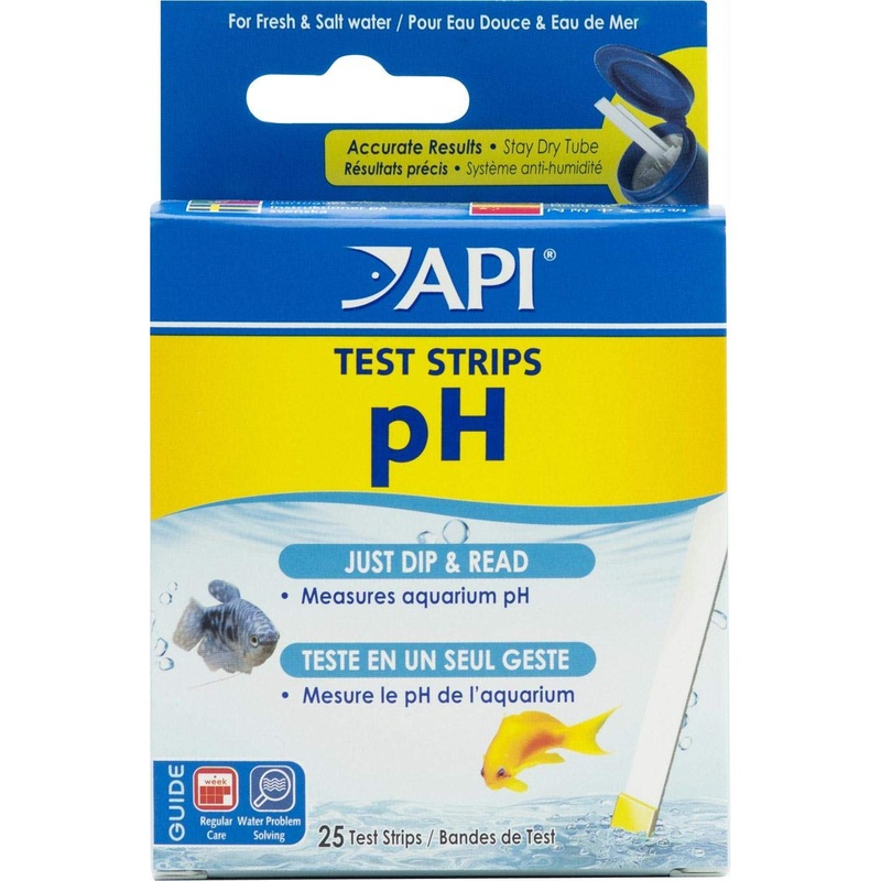 API pH Aquarium Bandes de Test - 25