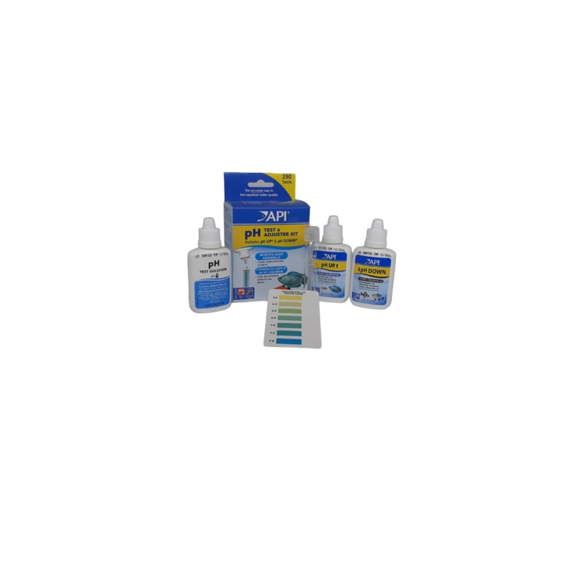 API pH Test & Kit d'Ajustement  - Eau Douce