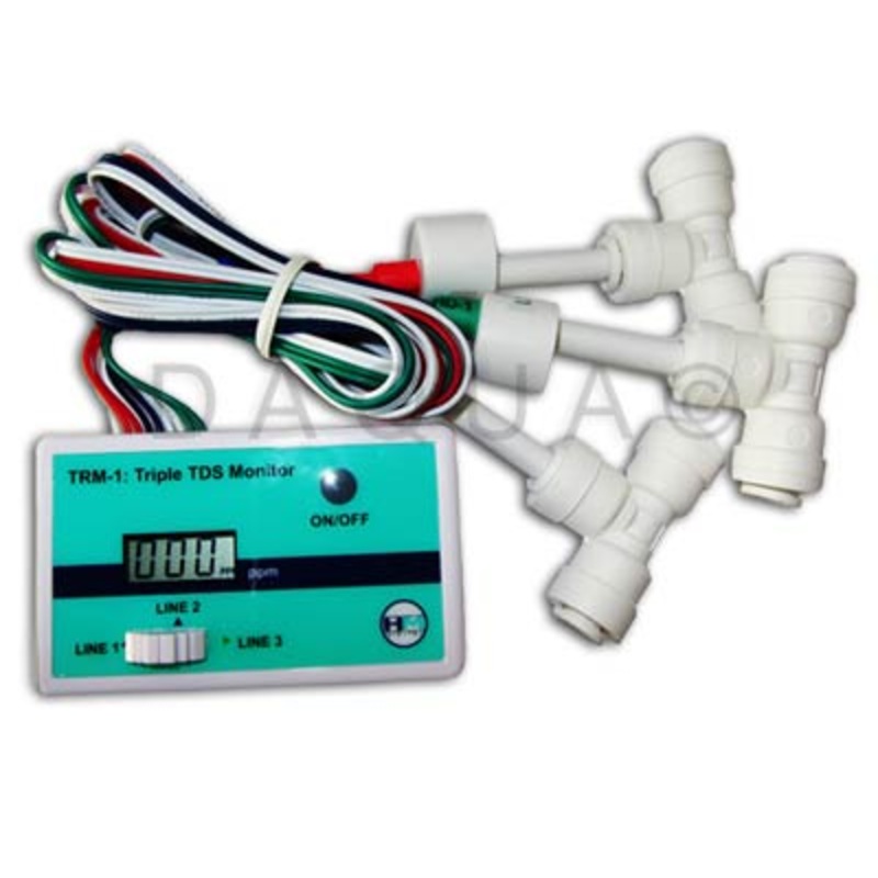 HM Digitale TRM-1: TDS Metre En Ligne Triple