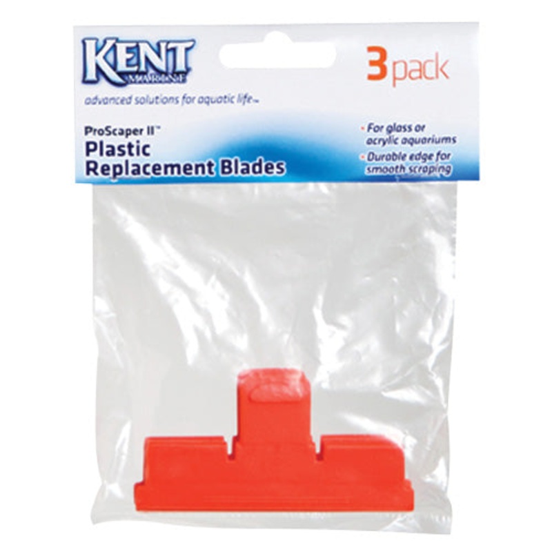 Kent PROSCRAPER II Lames Plastique Paquet de 3