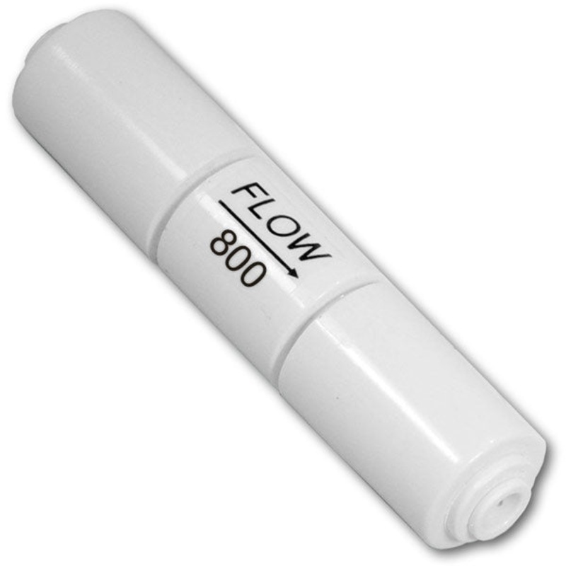Limiteur de dbit pour 100 GPD RO w- Quick-Connect Fittings