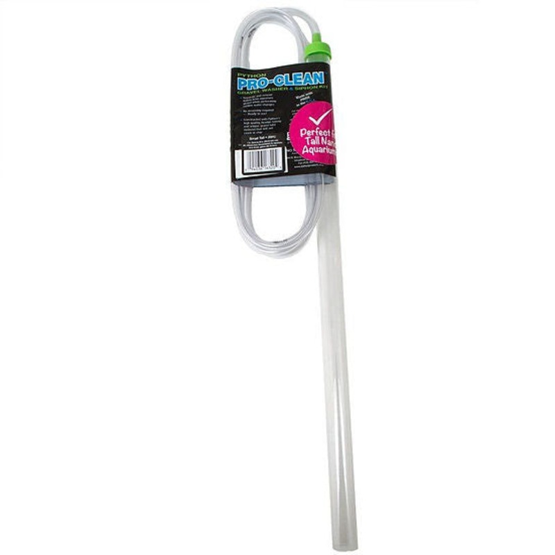 Python Pro-Clean Nettoyeur de gravier et siphon - Petit-Tall