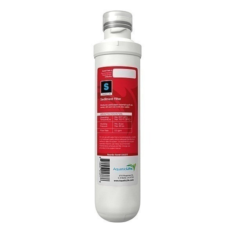 AquaticLife Twist-In Sediment Filter  Cartouche de Filtration Sdiments Twist-In