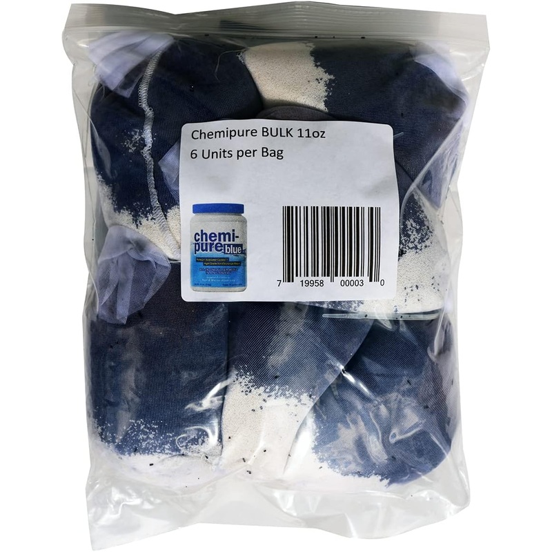 Boyd Chemi-Pure Blue Bulk 11 oz (Paquet de 6)  Filtration Spcialise en Format conomique