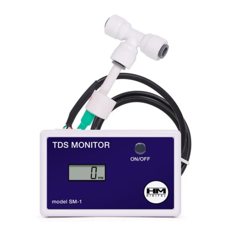 HM Digitale TDS Metre En ligne Sinple avec 1-4" T-FITTINGS