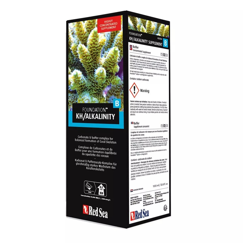 Red Sea Foundation B (Alk) 500ml  Stabilisateur dAlcalinit pour Aquariums Rcifaux