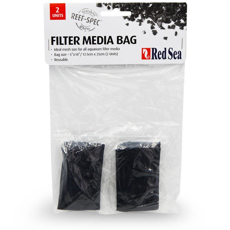 Red Sea Media Sac 5.5 x 10  Pack de 2 Sacs de Filtration Durables