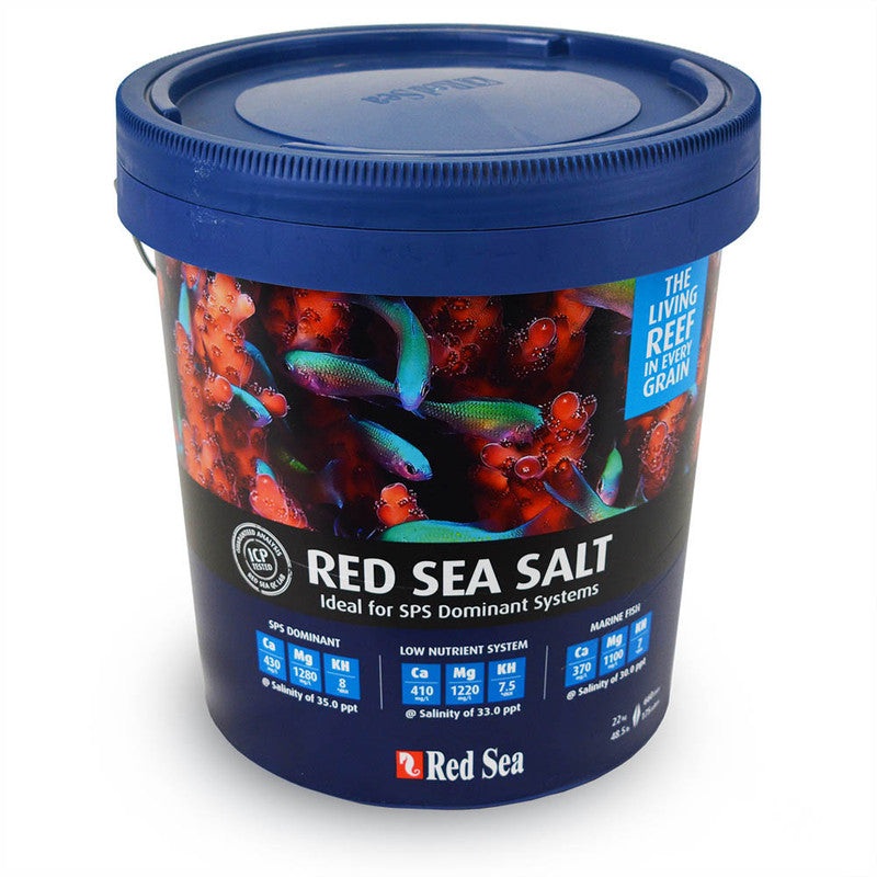 Red Sea Salt 175gal (Blue Bucket)  Reproduit lEau de Mer Naturelle pour une Vie Rcifale Saine