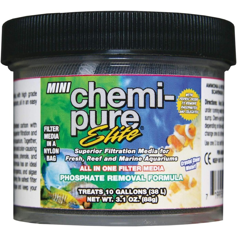 Boyd Chemi-Pure Elite Mini 3.1 oz  Filtration Optimise pour Nano Aquariums