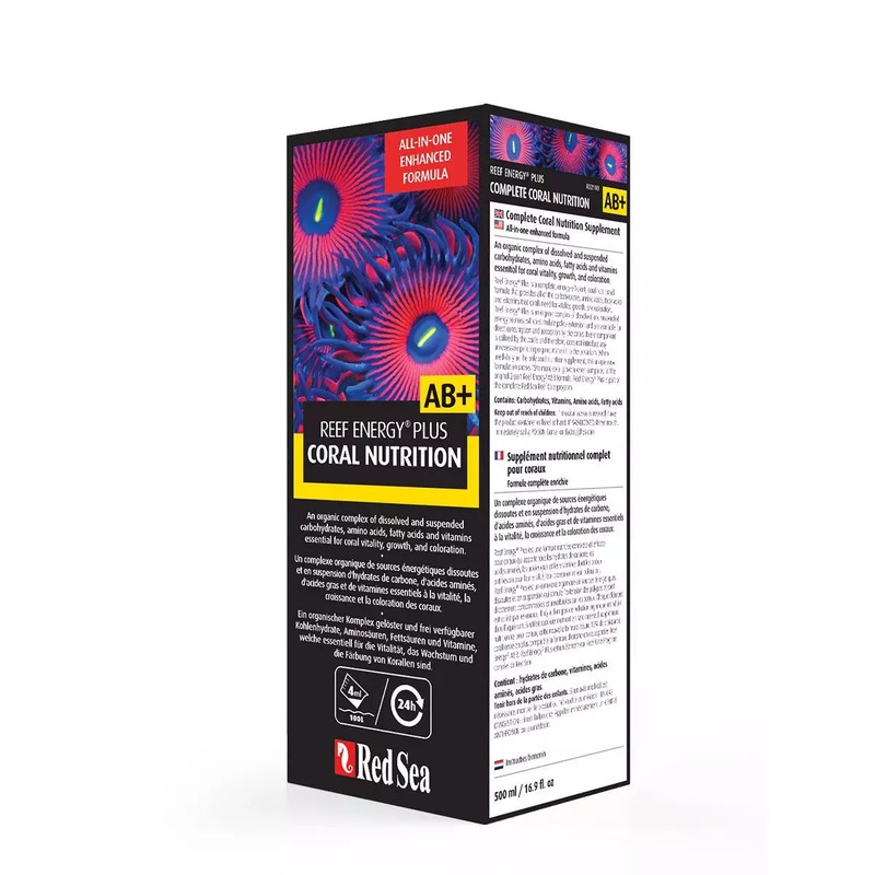 Red Sea Reef Energy Plus AB+ (500ml)  Nutrition Tout-en-Un pour Coraux