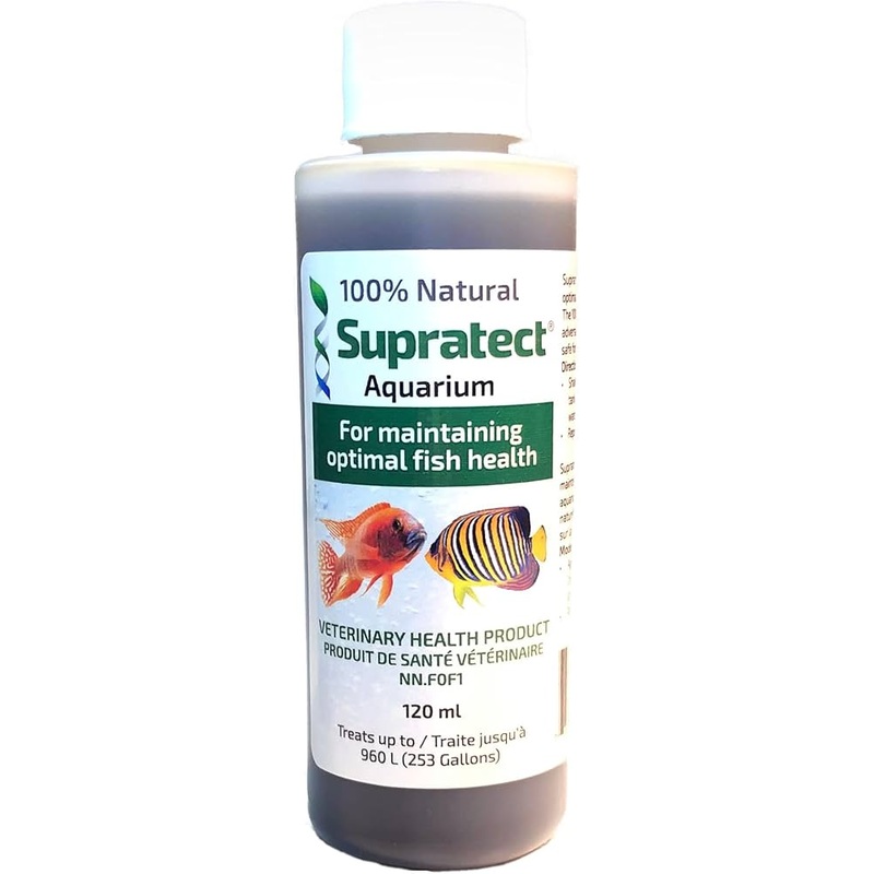 Supratect 120ml  Additif Naturel pour Amliorer la Sant des Poissons
