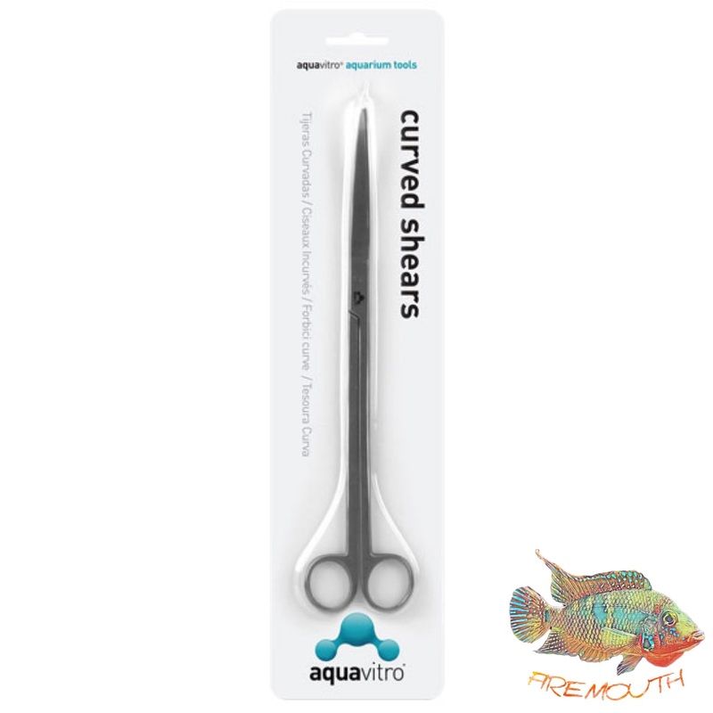 Tijeras Curvadas, 25 cm de Aquavitro