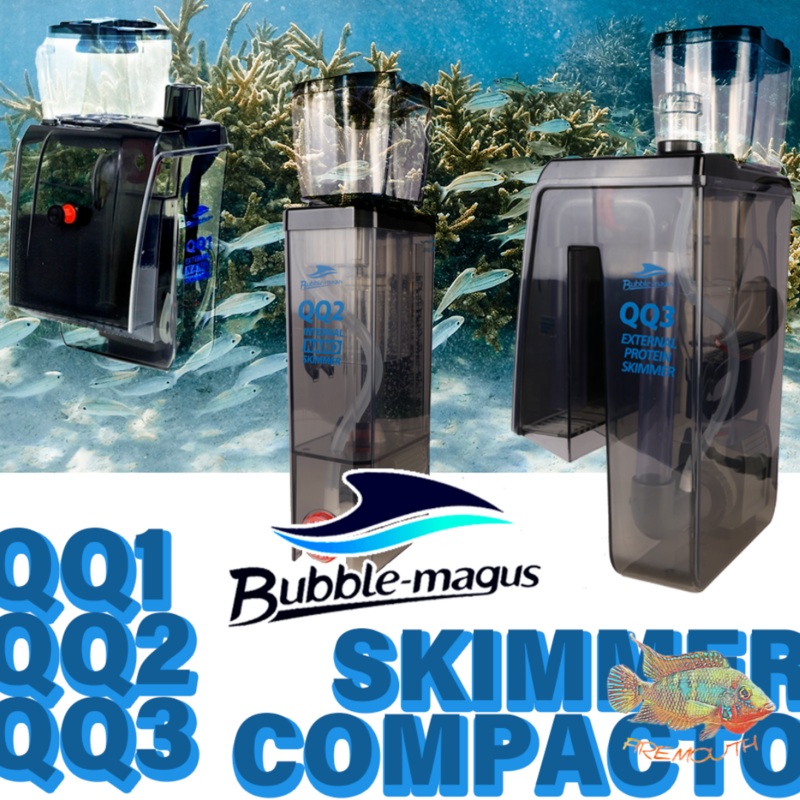 Skimmer de colgar Serie QQ - tres modelos ( Bubble Magus )