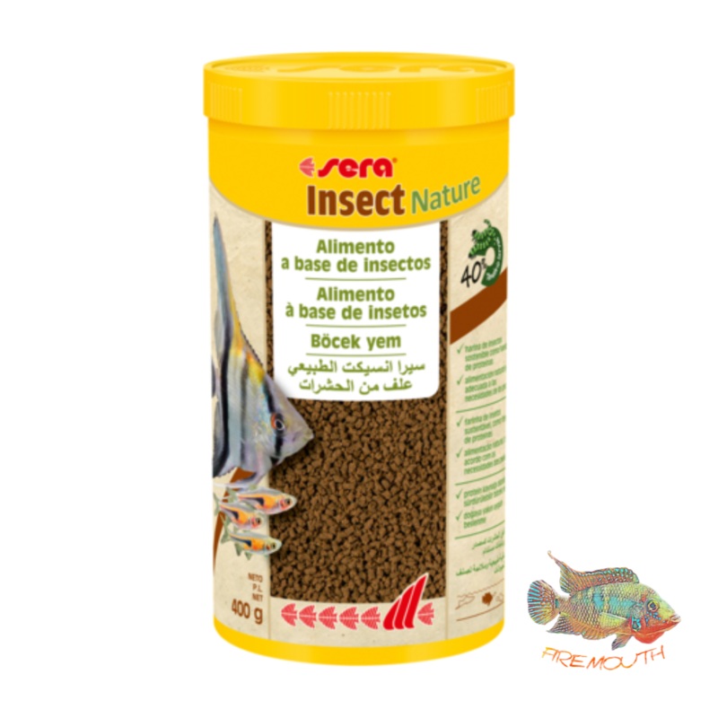 Sera Insect Nature 1,5 mm (varios formatos)