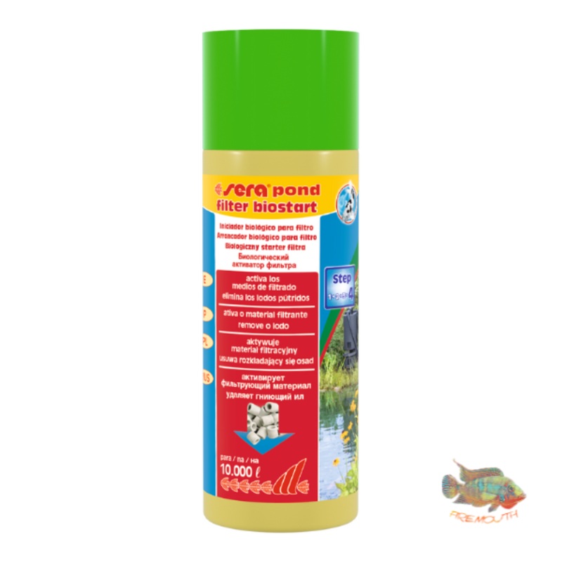 sera pond filter biostart
