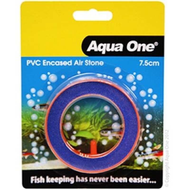 Aqua One Airstone Pvc Encased Beauty Round 7.5cm