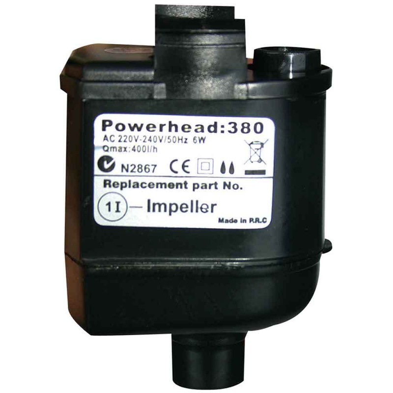 Aquastyle 126 380 Aquamode 600 Powerhead Black 6w