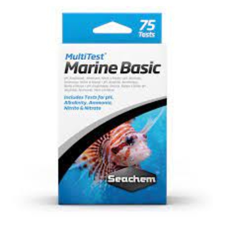 Seachem Multi Test Marine Basic Kit