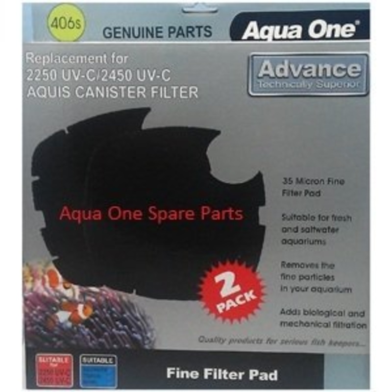 Aqua One Nautilus 2700uv, Aquis 2250/2450 - 406s Sponge