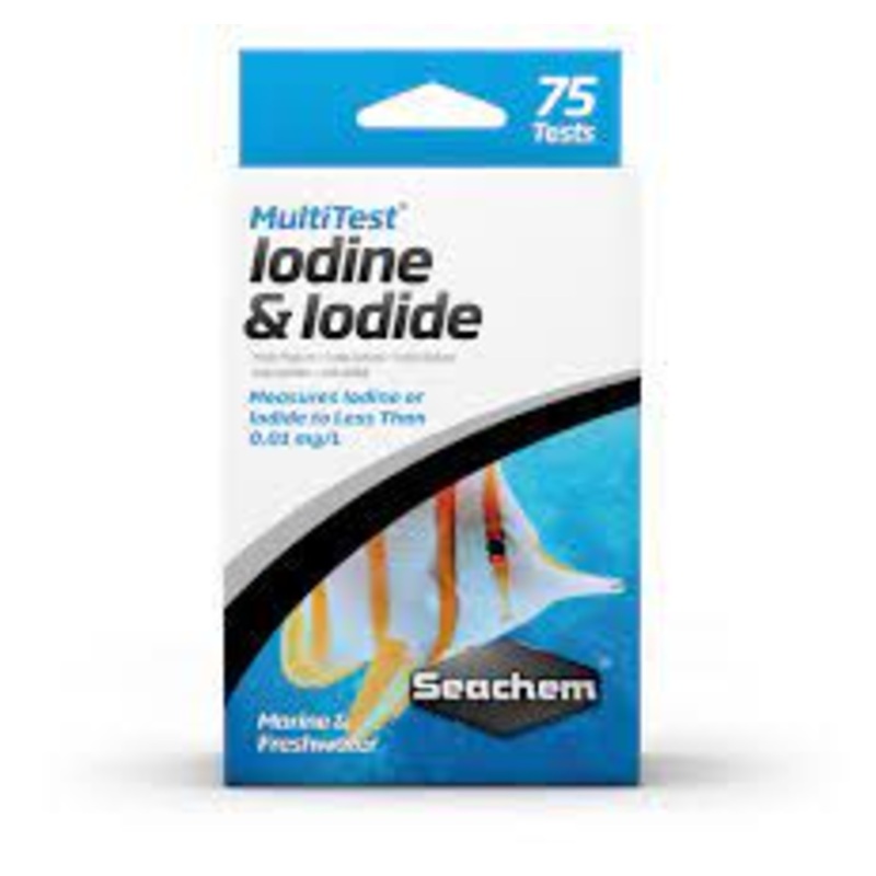 Seachem Multi Test Iodine And Iodide