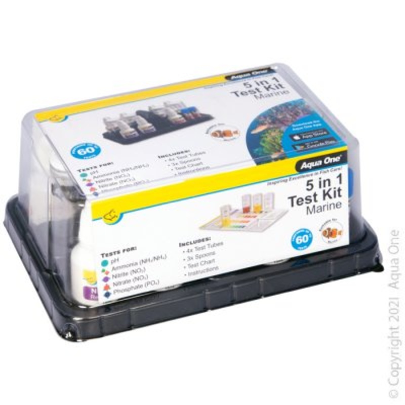Aqua One Test Kit - Marine Ph 7 To 9 Test Kit