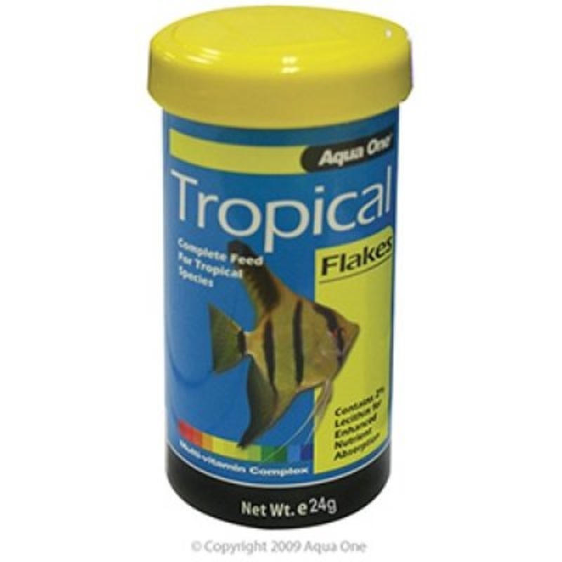 Aqua One Tropical Flake Food 24g