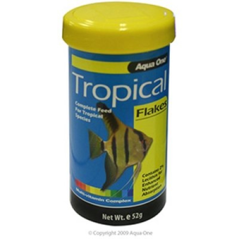 Aqua One Tropical Flake Food 52g