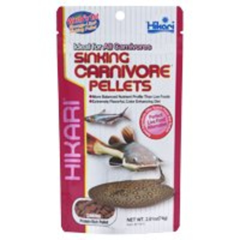 Hikari Sinking Carnivore Pellets 74g