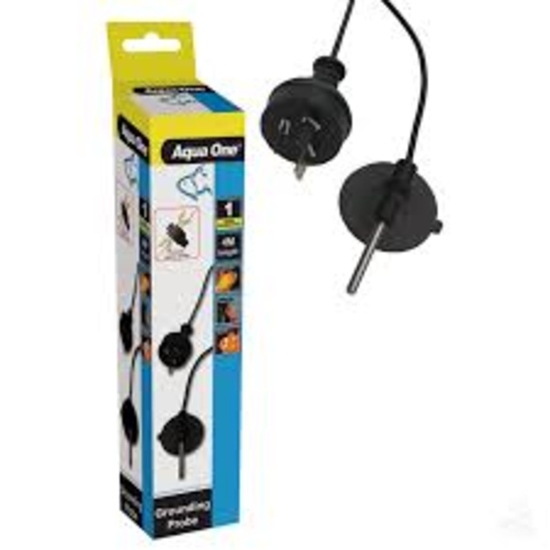 Aqua One Grounding Probe Titanium Aquarium 4m Cable