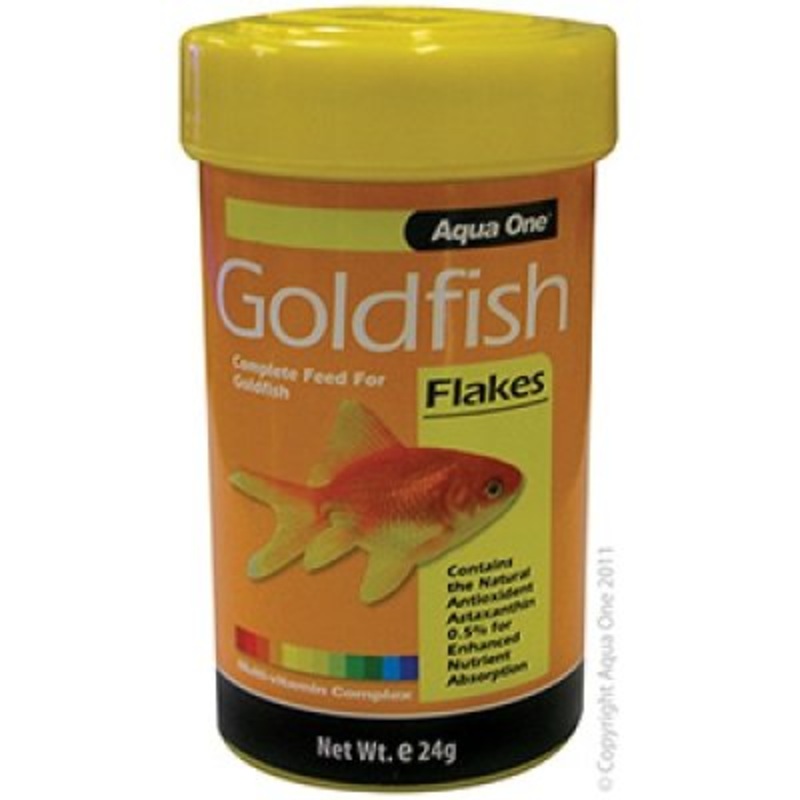 Aqua One Goldfish Flake Food 24g