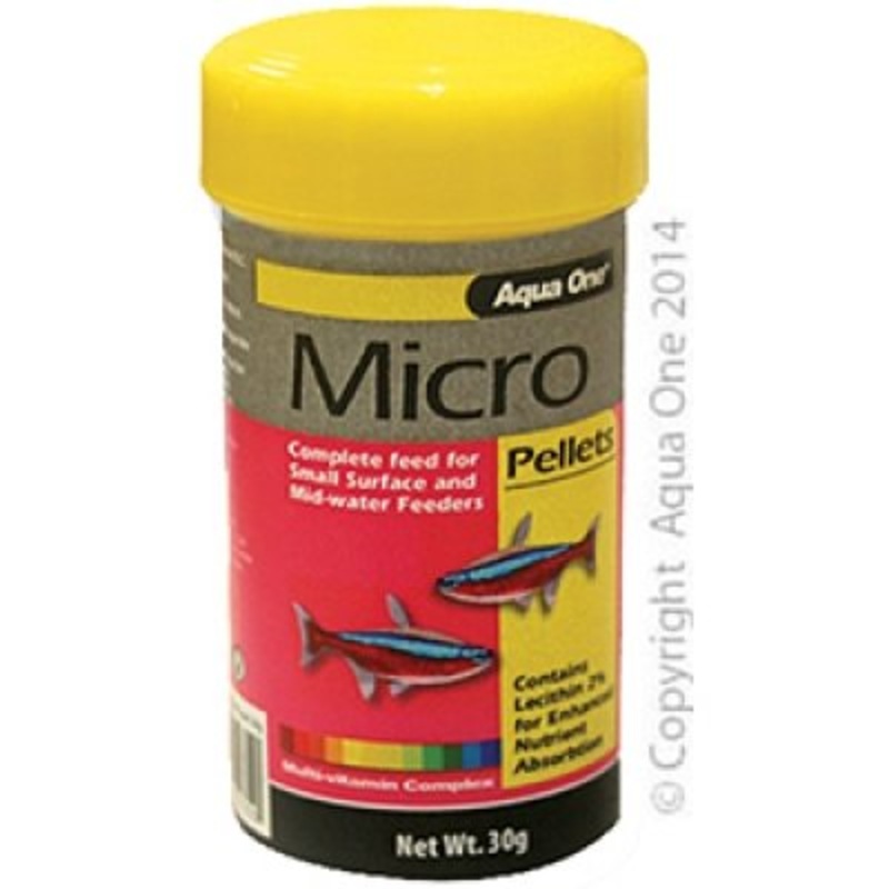 Aqua One Micro Pellet Food 30g