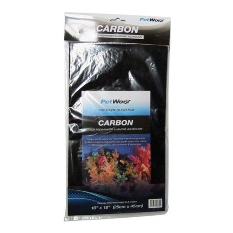 Pet Worx Carbon Filter Pad 10?x18?
